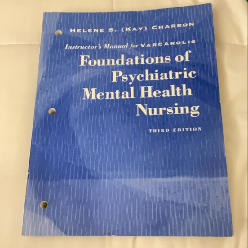 Foundations of Psychiatric Mental Health Nursing