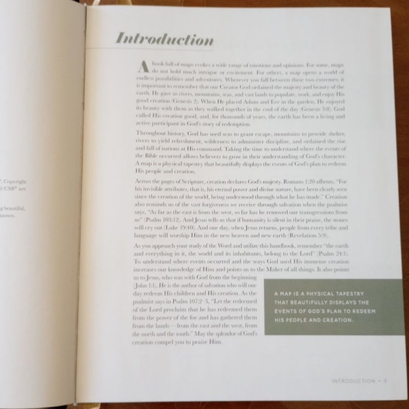 The Bible Maps Handbook 
