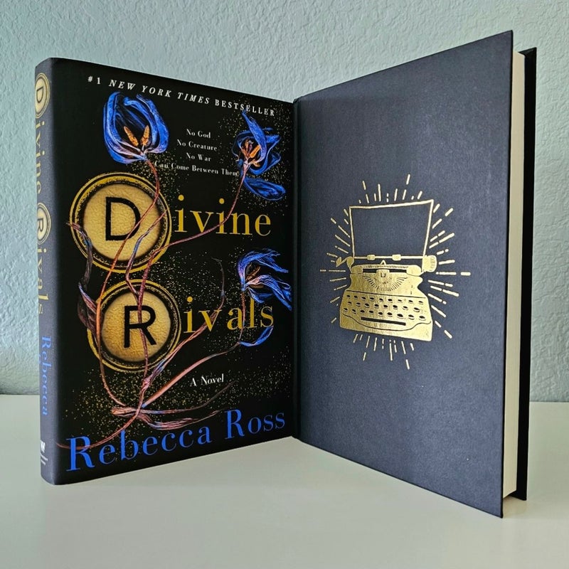 Divine Rivals SIGNED Rebecca Ross FIRST Edition (Letters of Enchantment Duology)