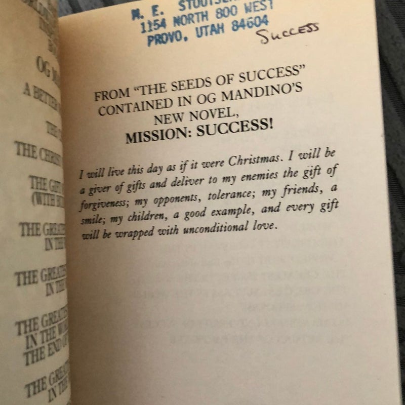 Mission: Success