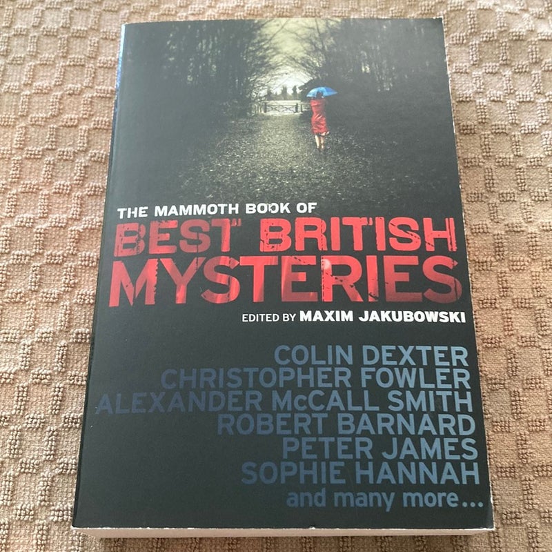 The Mammoth Book of Best British Mysteries