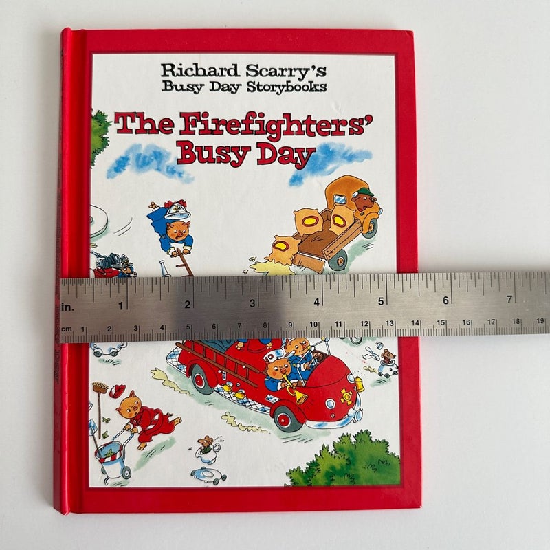 1997 Richard Scarry’s Busy Day Storybooks, The Firefighters’ Busy Day