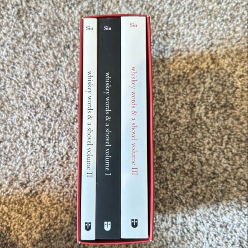 Whiskey Words and Shovel Boxed Set Volume 1-3
