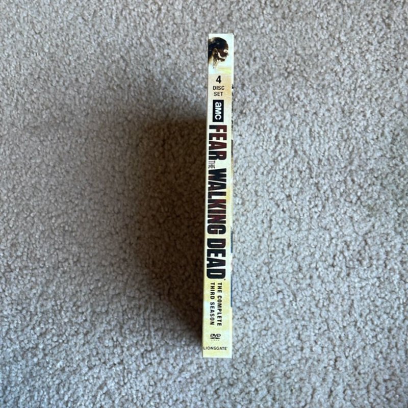 Fear the Walking Dead season 3 dvd 