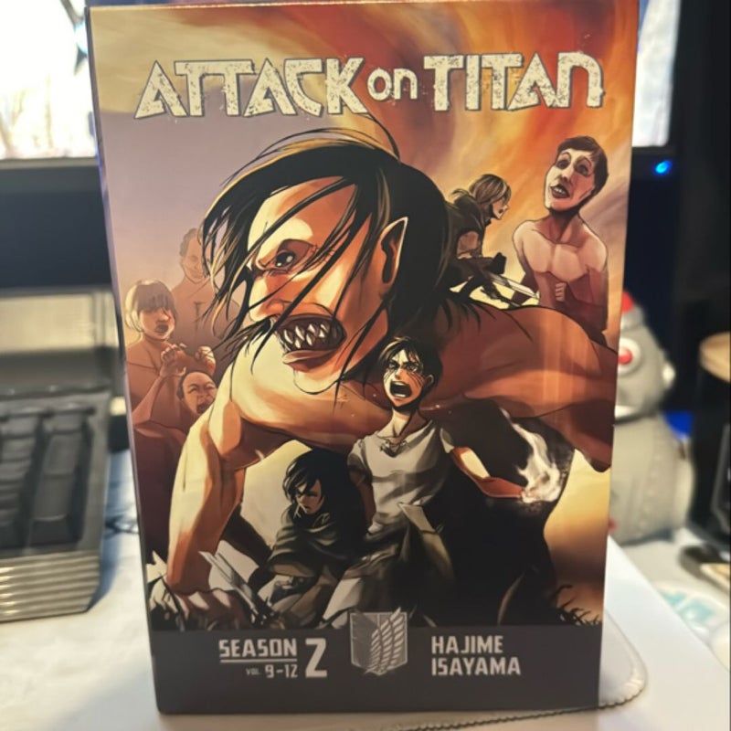 Attack on Titan Season 2 Manga Box Set