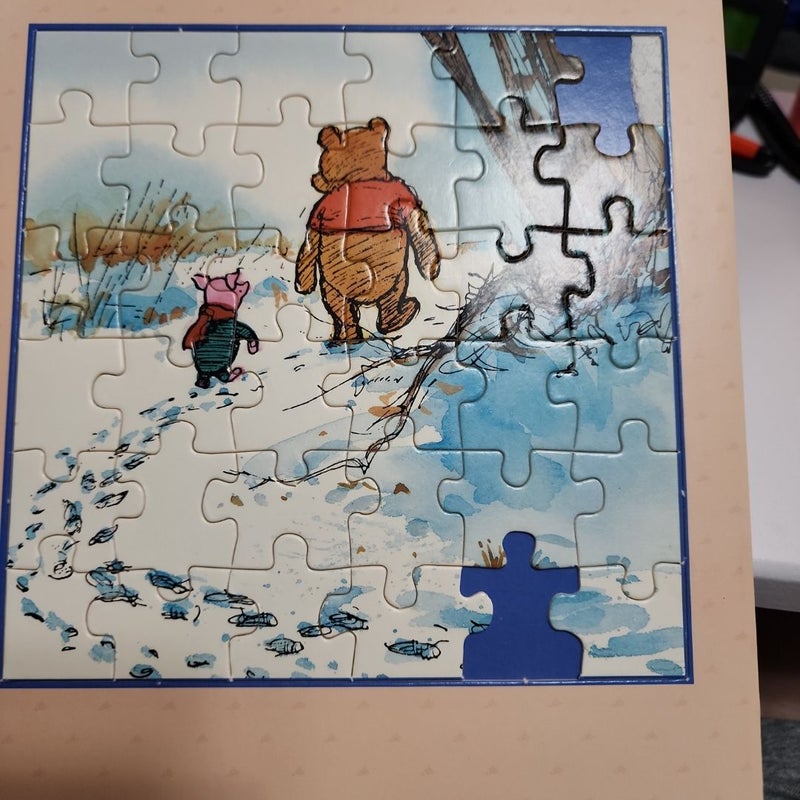 Winnie-the-Pooh Jigsaw Puzzle Book