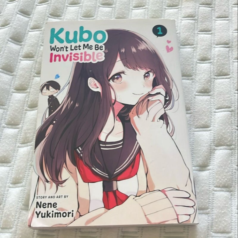 Kubo Won't Let Me Be Invisible, Vol. 1