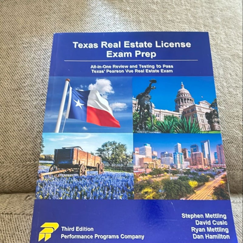 Texas Real Estate License Exam Prep