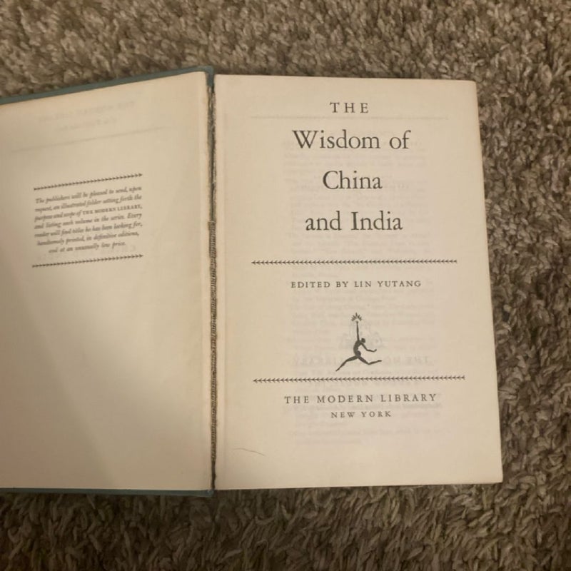 The Wisdom of China and India 