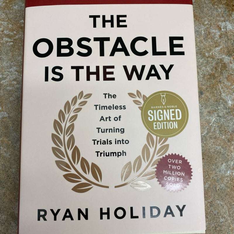 The Obstacle is the Way *AUTOGRAPHED*