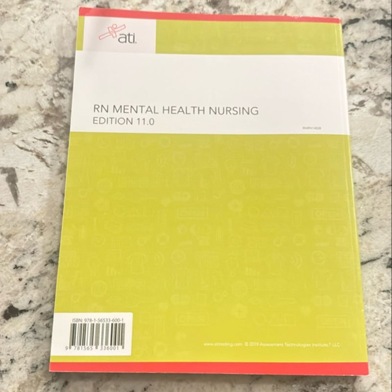 RN Mental Health Nursing Edition 11. 0