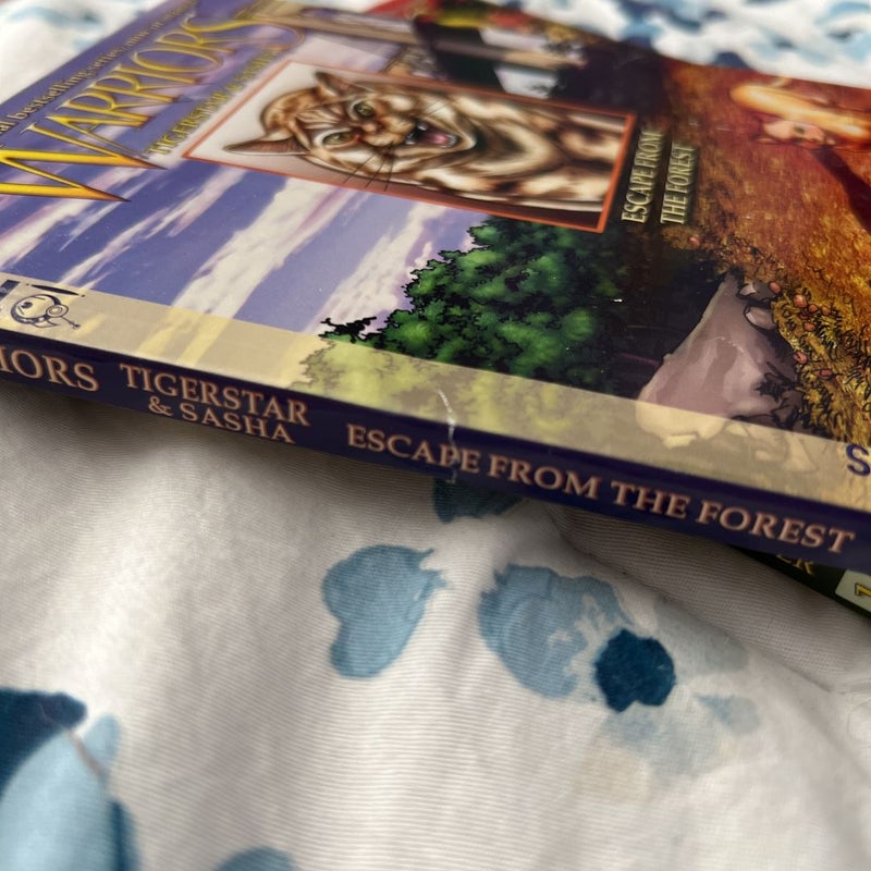 Warrior Cats Tigerstar and Sasha Manga 1-3