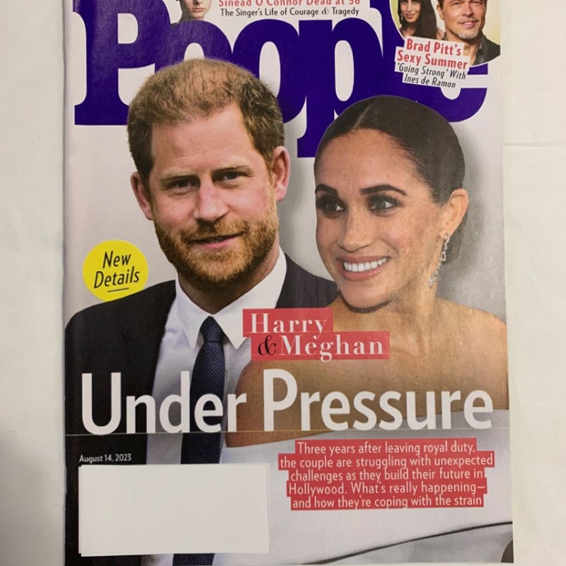 People “Harry & Meghan Under Pressure” August 14, 2023 Magazine