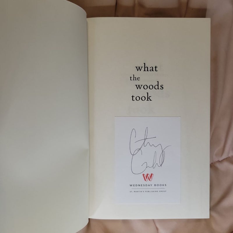 What the Woods Took (Signed Bookplate)