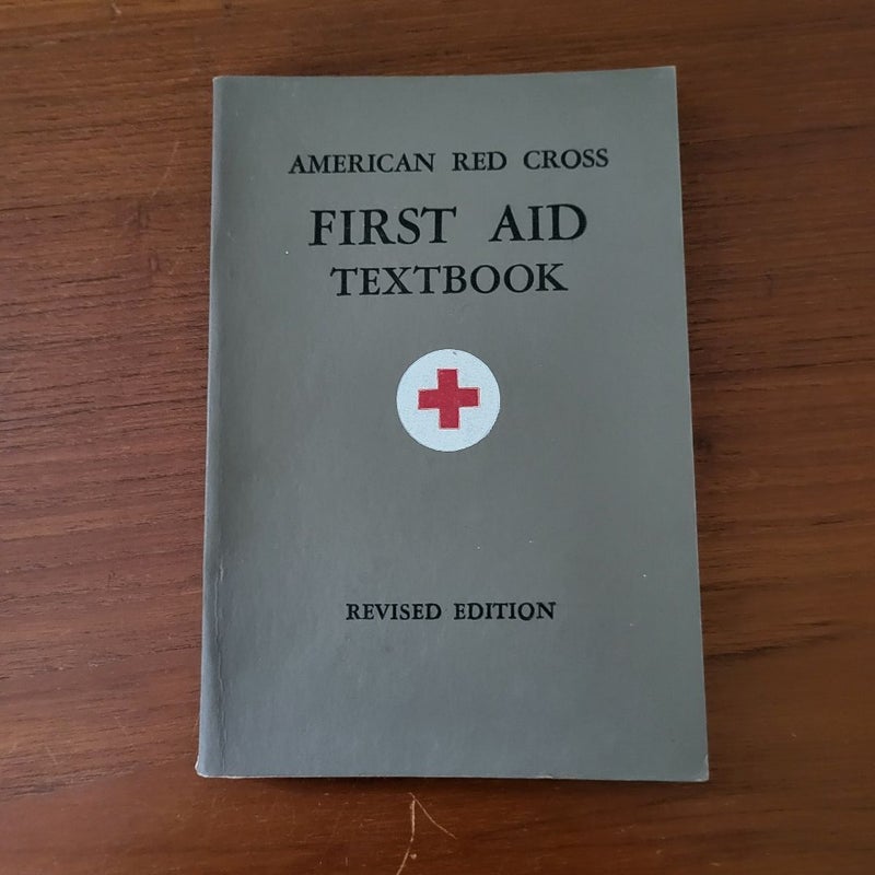 American Red Cross First Aid Textbook WW2 1945