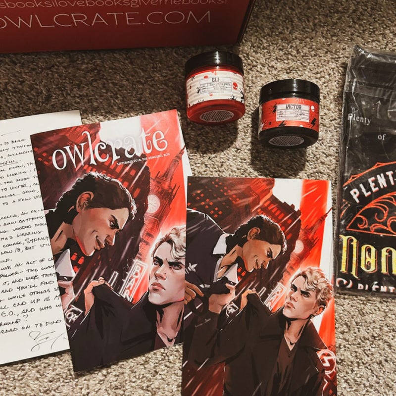 Owlcrate Vicious and Vengeful Box (Book not included)