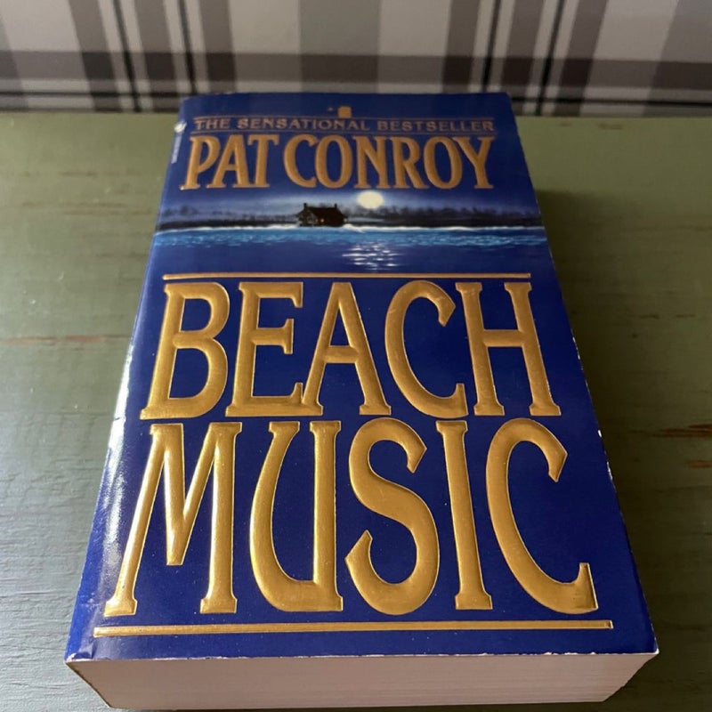 Beach Music (First Edition Paperback with illustrations)
