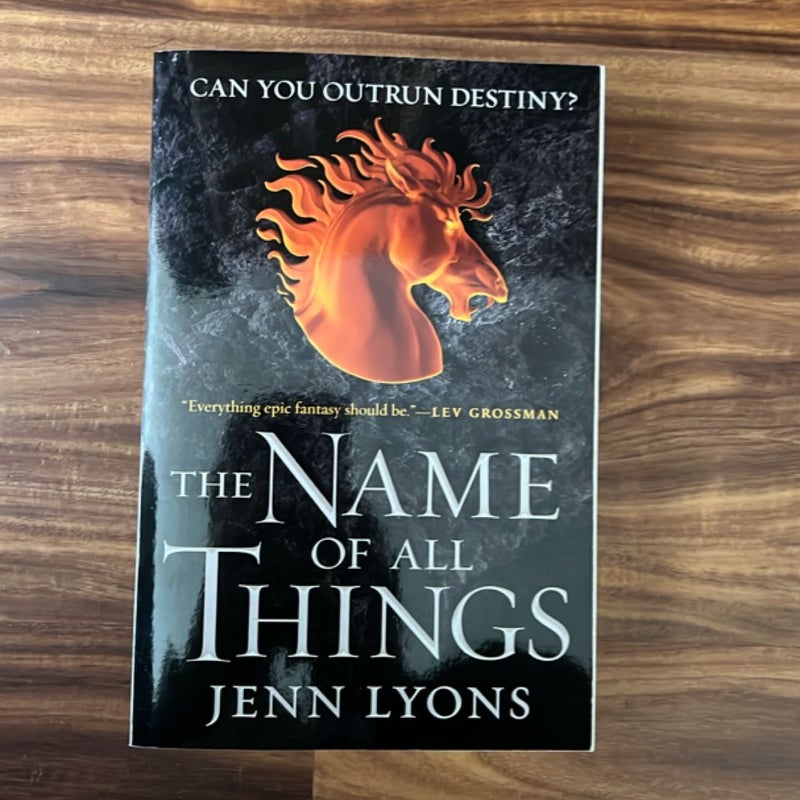 The Name of All Things