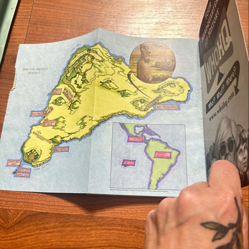 Where Is Easter Island? Fold Out Map Included