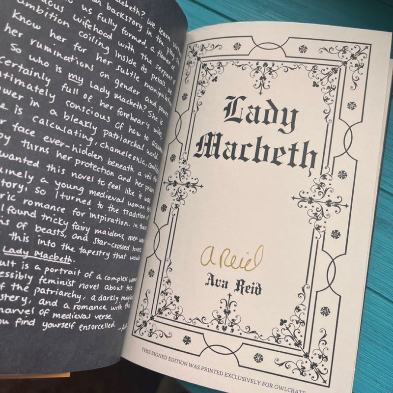 Lady Macbeth *OWLCRATE EDITION*