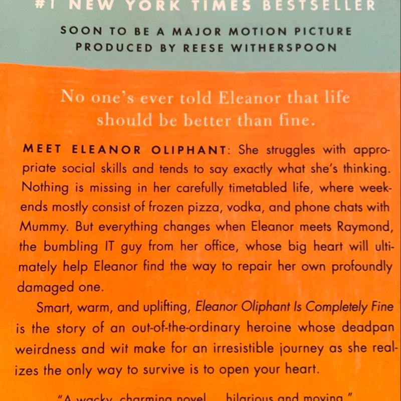 Eleanor Oliphant Is Completely Fine