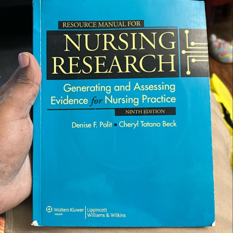 Resource Manual for Nursing Research