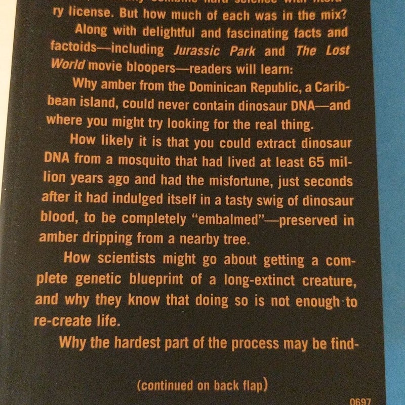 The Science of Jurassic Park: or How to Build a Dinosaur