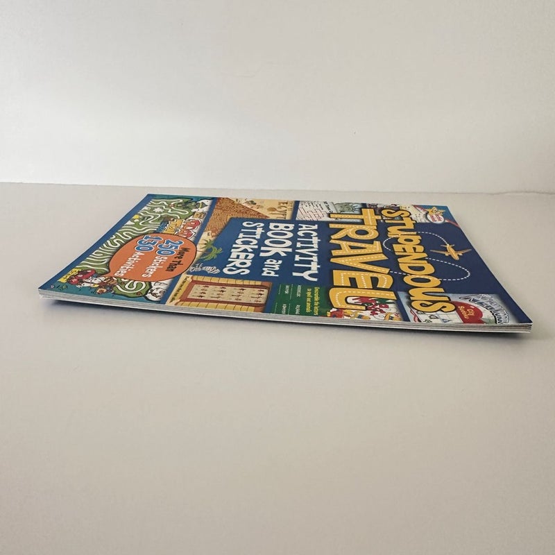 Active Minds Stupendous Travel Activity Book and Stickers