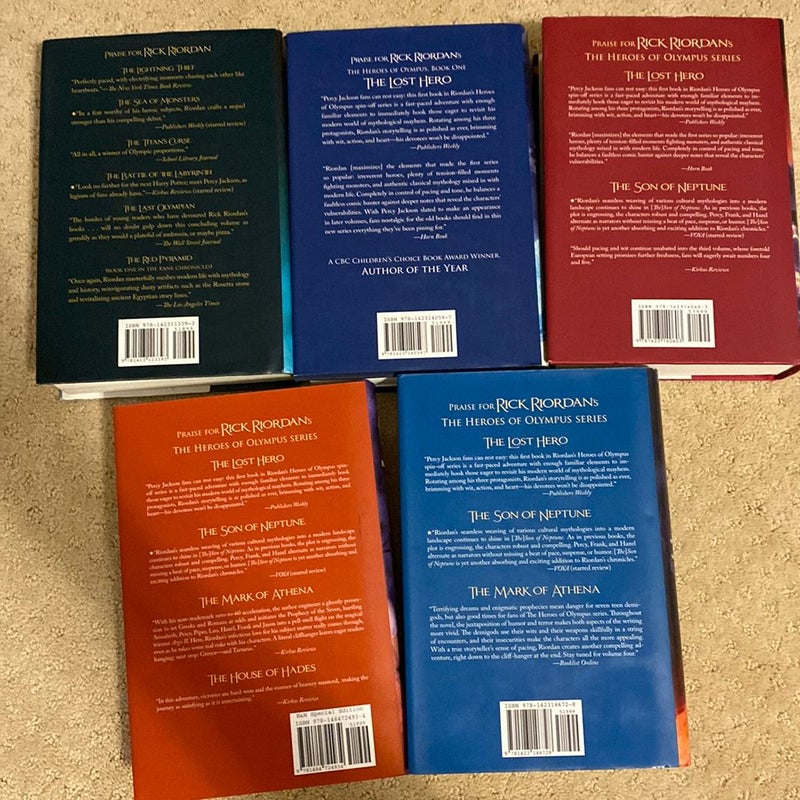 Heroes of Olympus Series 
