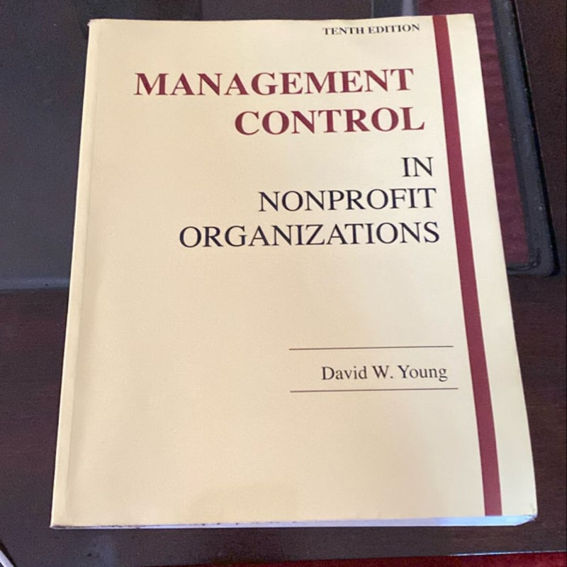 Management Control in Nonprofit Organizations 