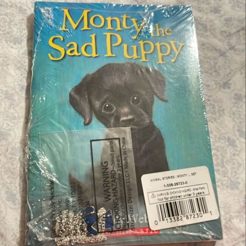 Monty the sad puppy 