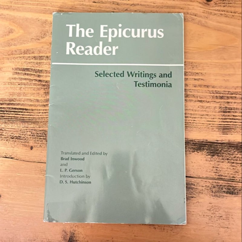 The Epicurus Reader