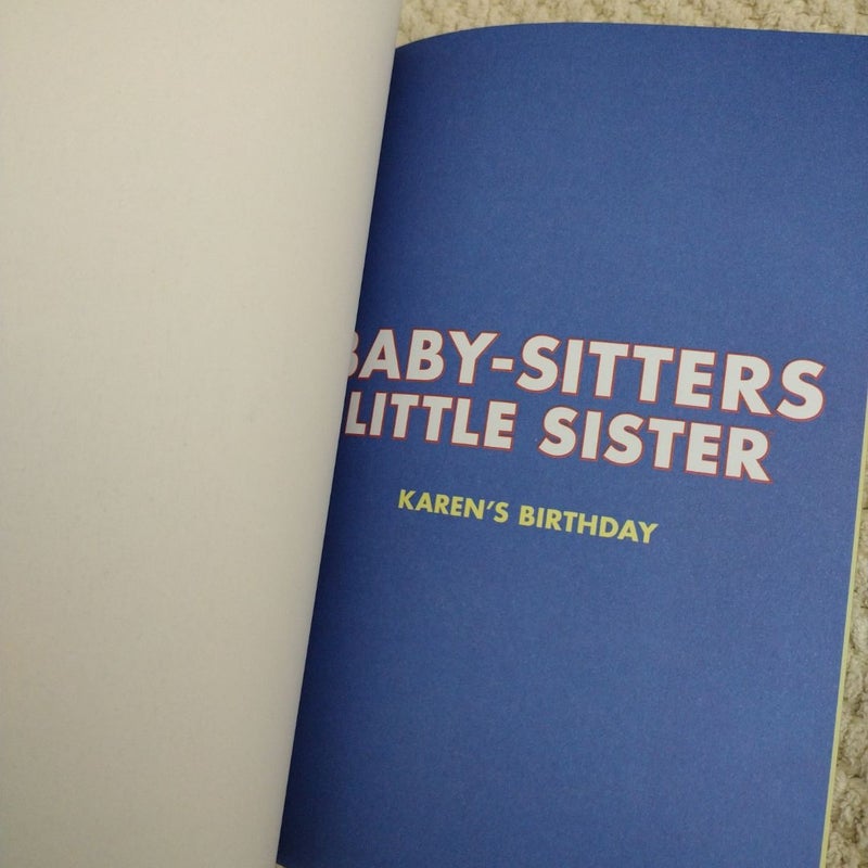 Karen's Birthday: a Graphic Novel (Baby-Sitters Little Sister #6)