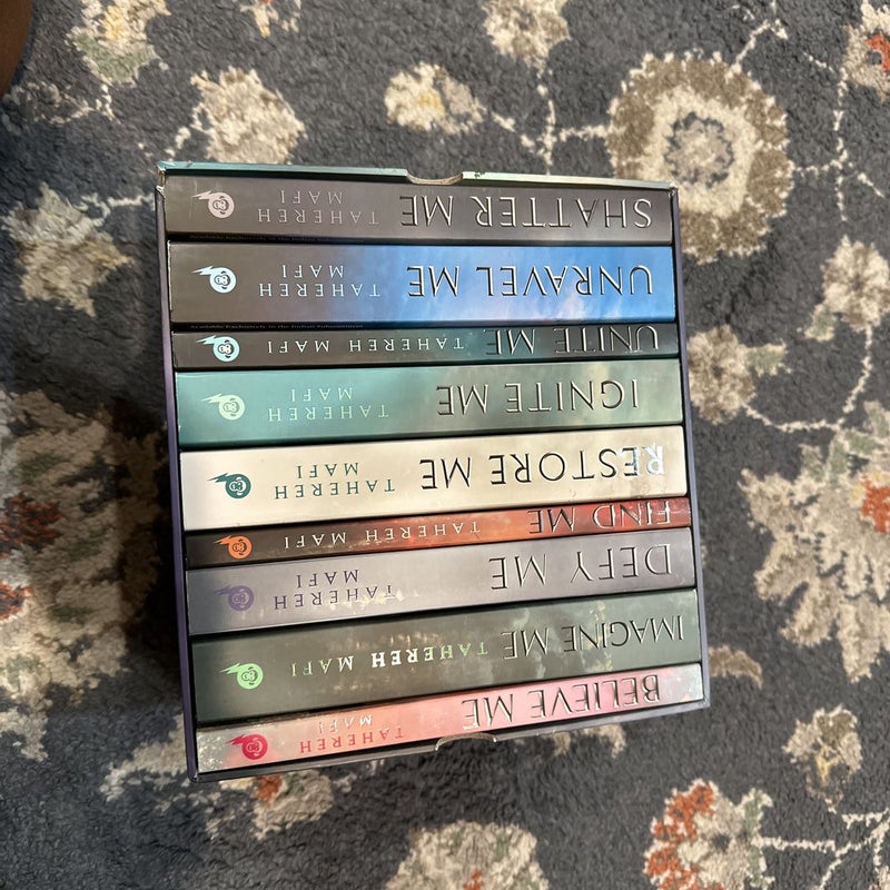 Shatter Me 9 book box set by Tahereh Mafi, Paperback