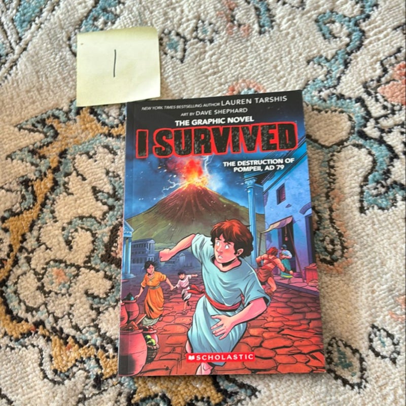 I Survived the Destruction of Pompeii, AD 79 (I Survived Graphic Novel #10)