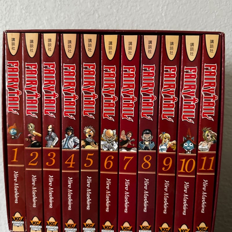 FAIRY TAIL Manga Box Set 1 by Hiro Mashima
