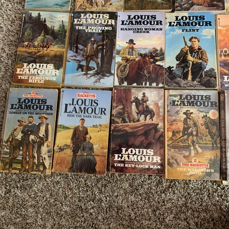 Collection of 35 Louis L’Amour novels by Louis L’Amour , Paperback |  Pangobooks
