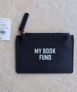 My Book Fund zipper pouch 