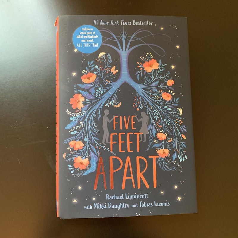 Five Feet Apart by Rachael Lippincott; Mikki Daughtry; Tobias Iaconis,  Hardcover