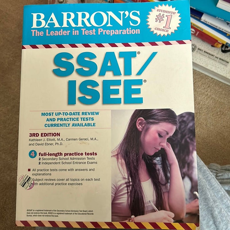 Barron's SSAT/ISEE