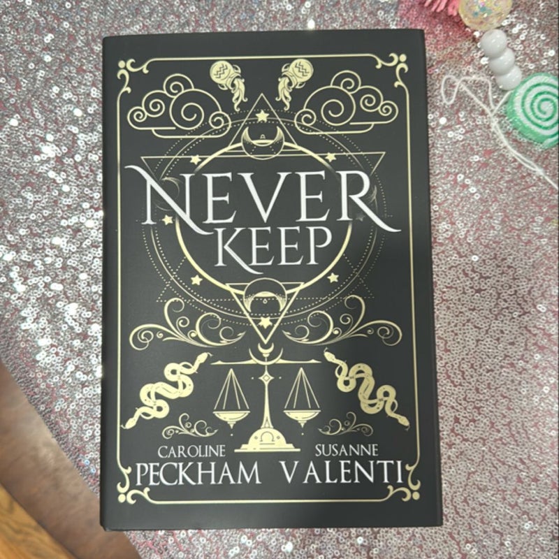 Never Keep (Book 1 in the Sins of the Zodiac Series)