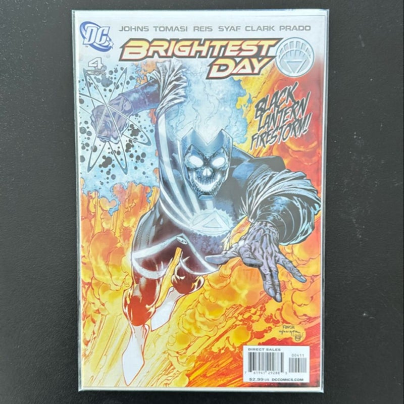Brightest Day # 4 Aug 2010 Black Lantern Firestorm DC Comics