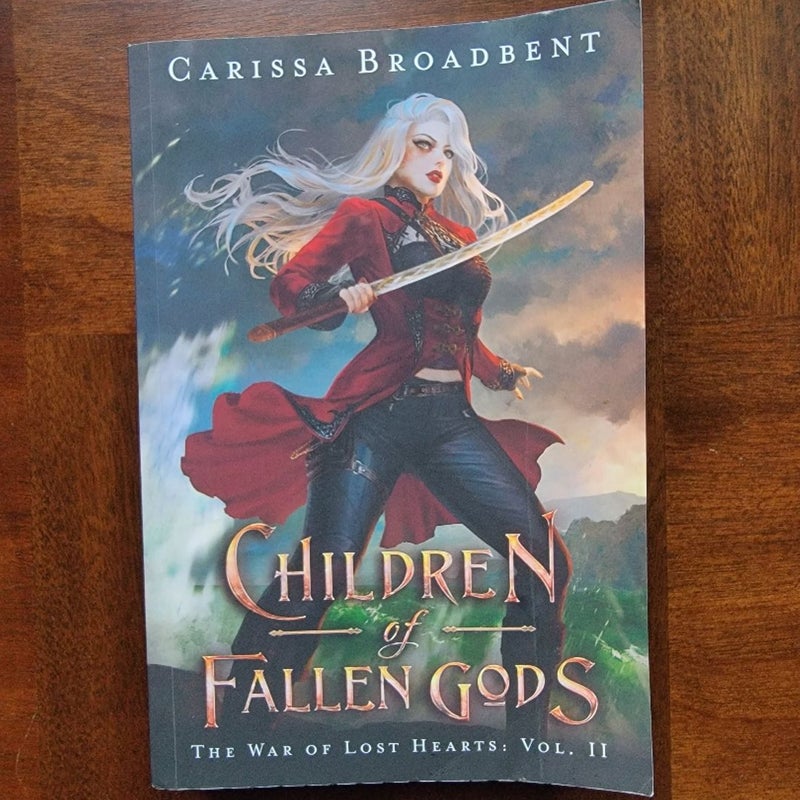 Children of Fallen Gods by Carissa Broadbent Book Novel Romance Fantasy