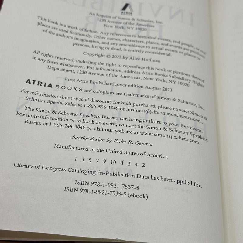 The Invisible Hour (1st edition 1st printing)