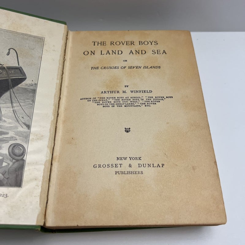 The Rover Boys on Land and Sea (1903)