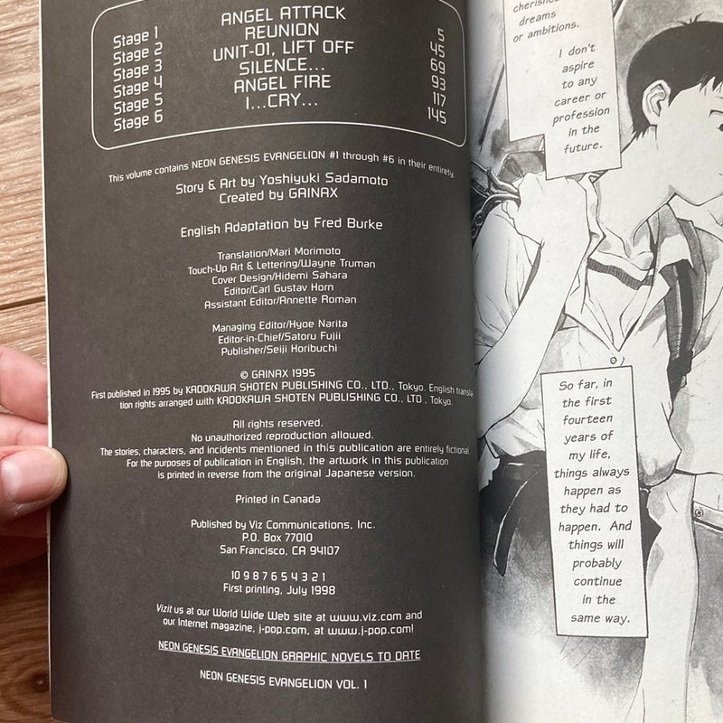 Neon Genesis Evangelion Vol. 1
