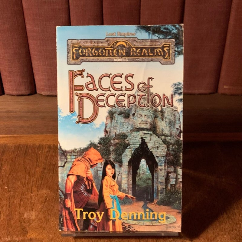 Faces of Deception, First Edition First Printing