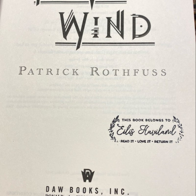 The Name of the Wind: 10th Anniversary Deluxe Edition