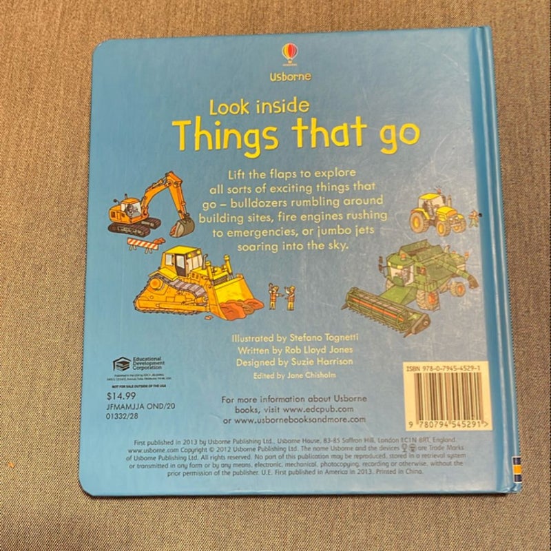 Look Inside Things That Go 