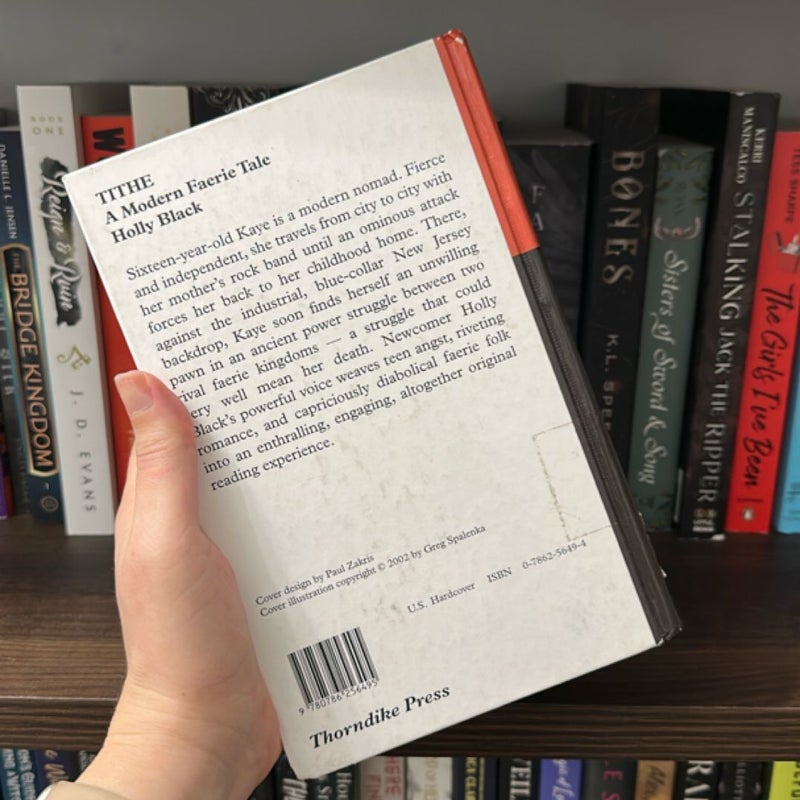 Tithe by Holly Black OOP